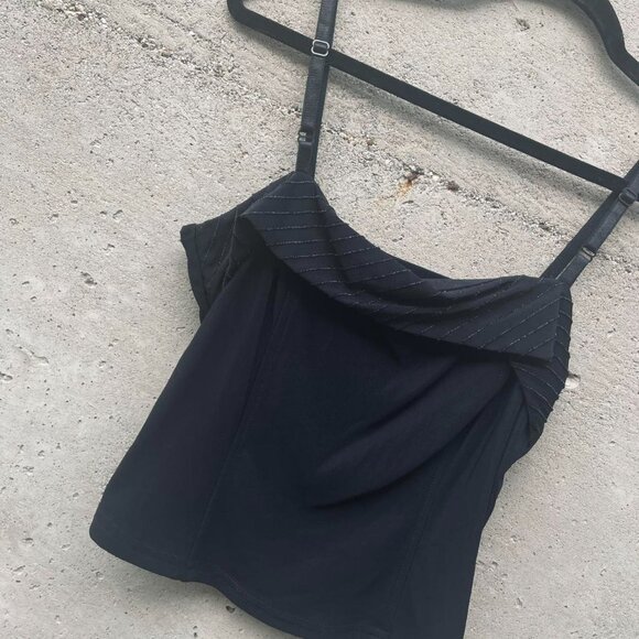 90s shimmer crop tank top - Picture 2 of 6